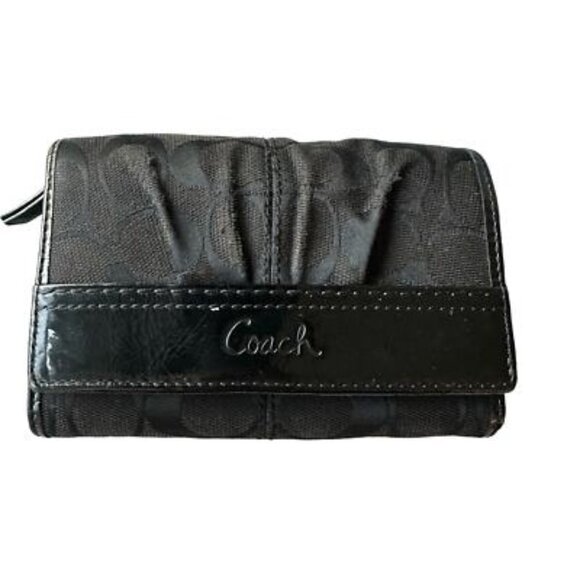 Coach compact wallet - Picture 1 of 7